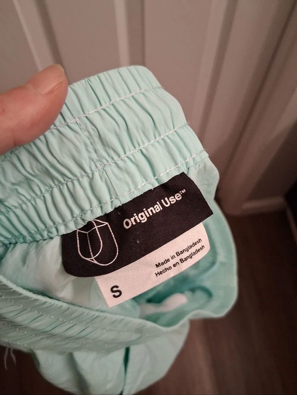 Original Use Mens Aqua Shorts Size Small